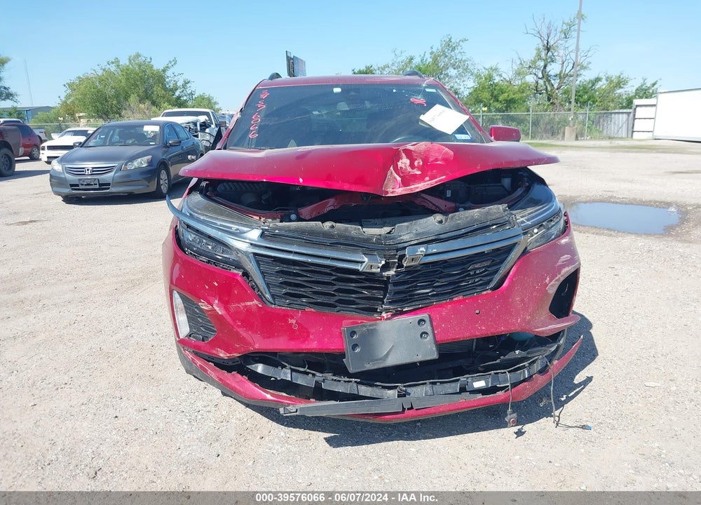 2022 CHEVROLET EQUINOX FWD RS VIN: 2GNAXMEV1N6141676