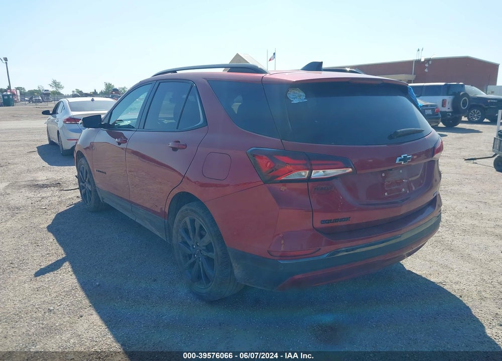 2022 CHEVROLET EQUINOX FWD RS VIN: 2GNAXMEV1N6141676