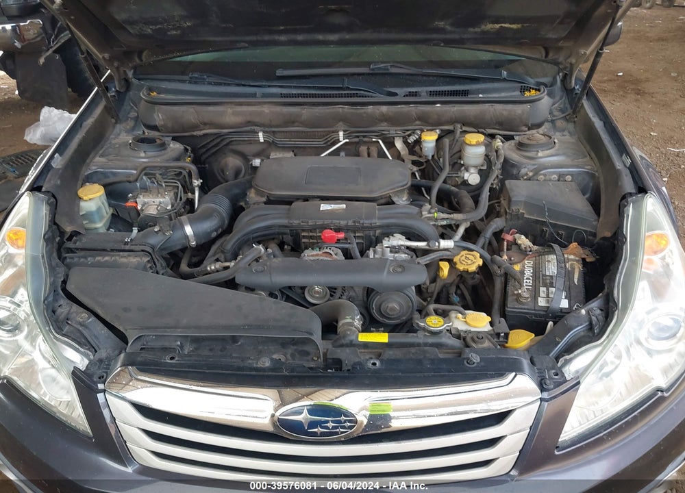 2011 SUBARU OUTBACK 2.5I PREMIUM VIN: 4S4BRBCC0B1337227