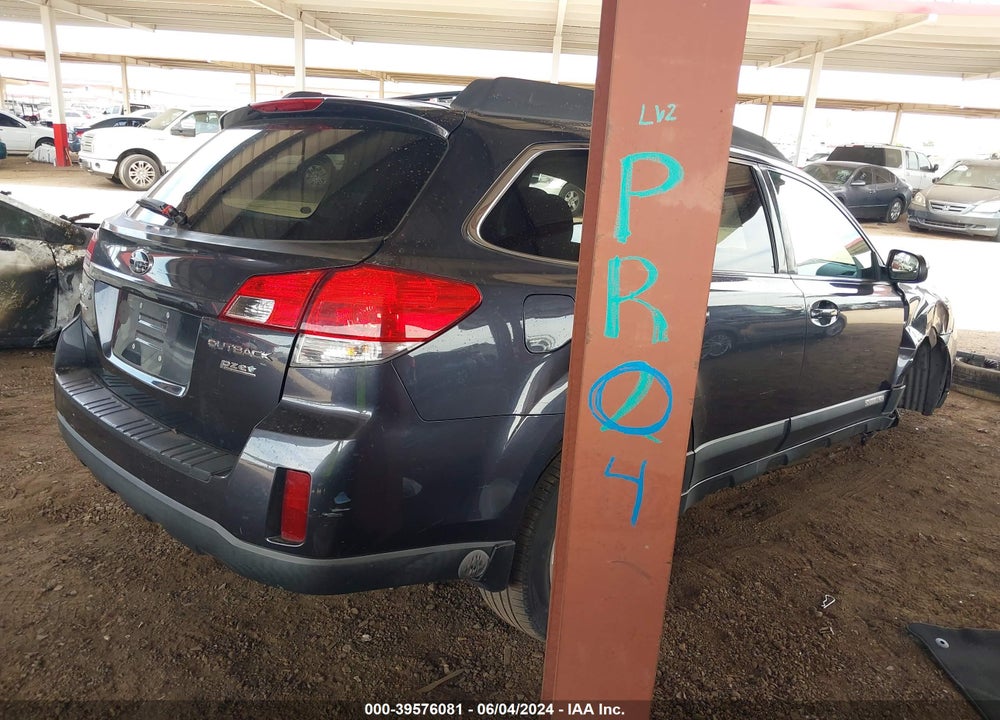 2011 SUBARU OUTBACK 2.5I PREMIUM VIN: 4S4BRBCC0B1337227
