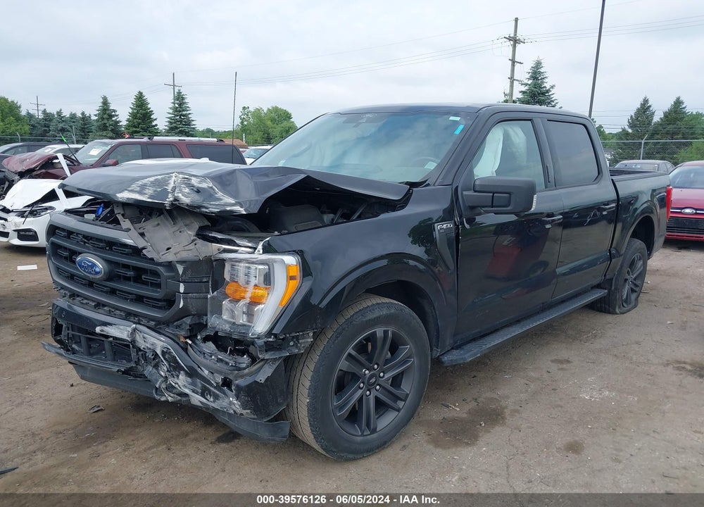 2022 FORD F-150 XLT VIN: 1FTEW1EP4NKD49335