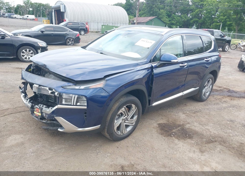 2022 HYUNDAI SANTA FE SEL VIN: 5NMS3DAJ1NH428021