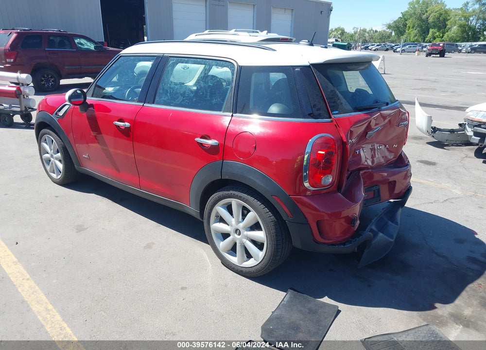 2014 MINI COUNTRYMAN COOPER S VIN: WMWZC5C50EWP39891