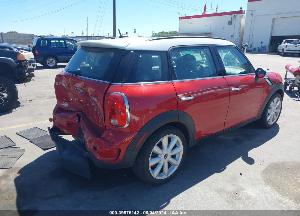 2014 MINI COUNTRYMAN COOPER S VIN: WMWZC5C50EWP39891