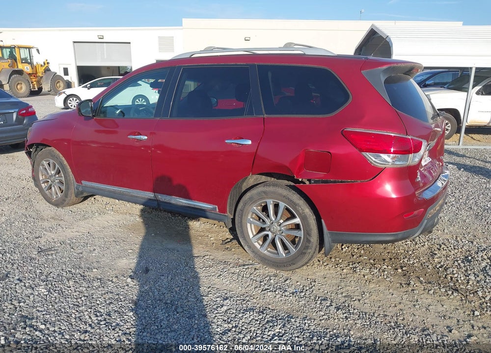 2016 NISSAN PATHFINDER SL VIN: 5N1AR2MN6GC619606