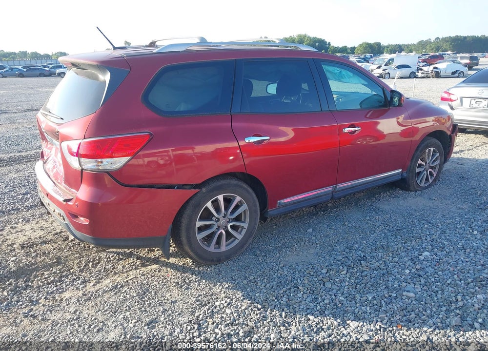 2016 NISSAN PATHFINDER SL VIN: 5N1AR2MN6GC619606