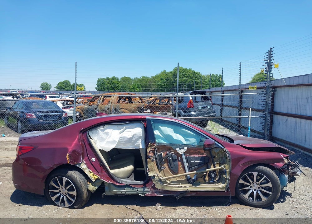 2015 ACURA TLX TECH VIN: 19UUB1F54FA008756