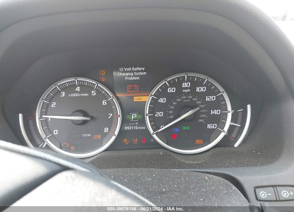 2015 ACURA TLX TECH VIN: 19UUB1F54FA008756