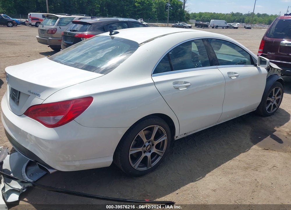 2016 MERCEDES-BENZ CLA 250 4MATIC VIN: WDDSJ4GB5GN364342