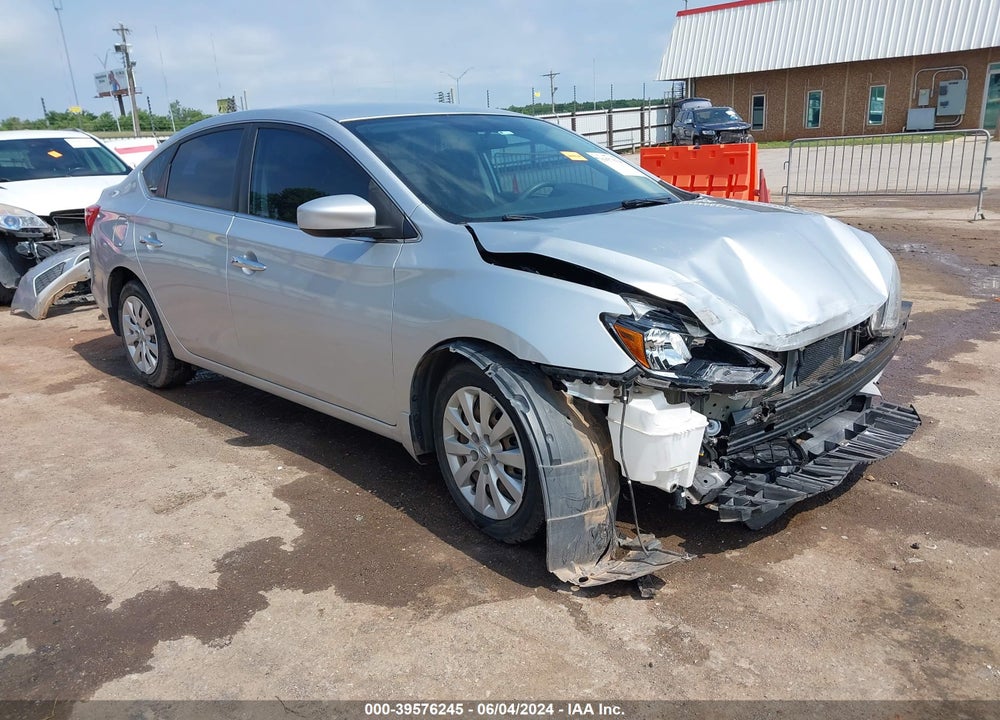 2017 NISSAN SENTRA SV VIN: 3N1AB7AP0HY212548