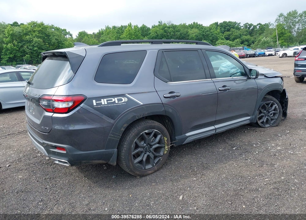 2023 HONDA PILOT AWD ELITE VIN: 5FNYG1H86PB019484