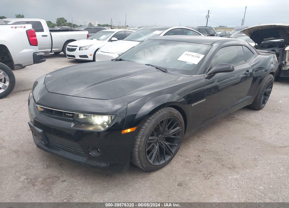 2014 CHEVROLET CAMARO 2LT VIN: 2G1FC1E34E9266198