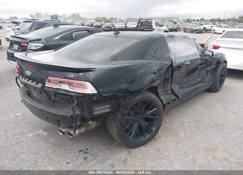 2014 CHEVROLET CAMARO 2LT VIN: 2G1FC1E34E9266198
