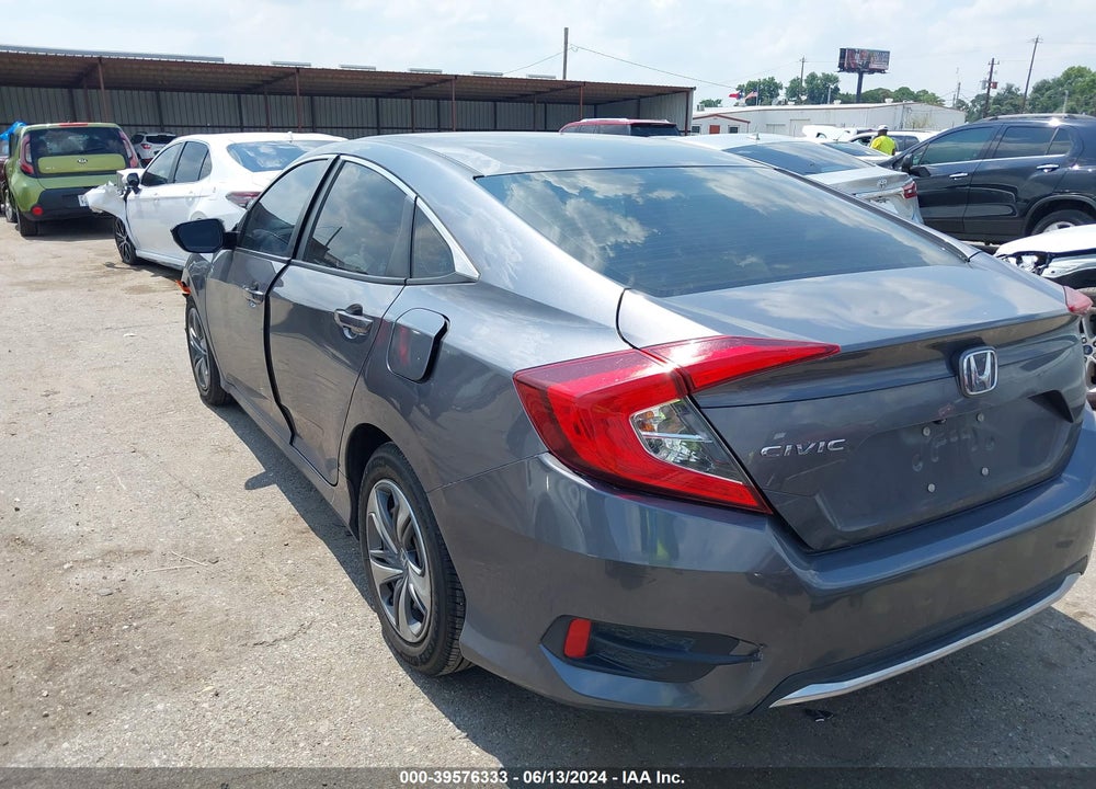 2019 HONDA CIVIC LX VIN: 2HGFC2F62KH570025