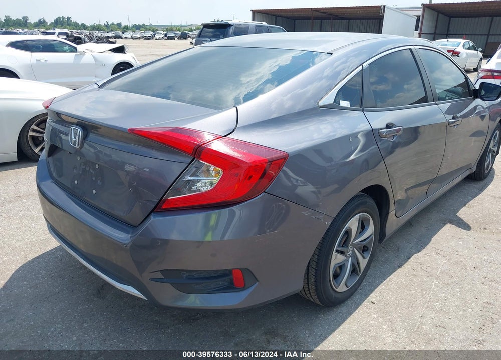 2019 HONDA CIVIC LX VIN: 2HGFC2F62KH570025
