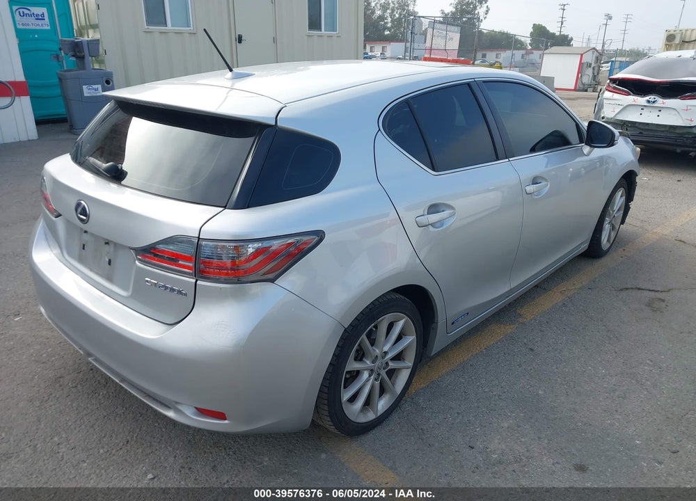2013 LEXUS CT 200H VIN: JTHKD5BH9D2158682