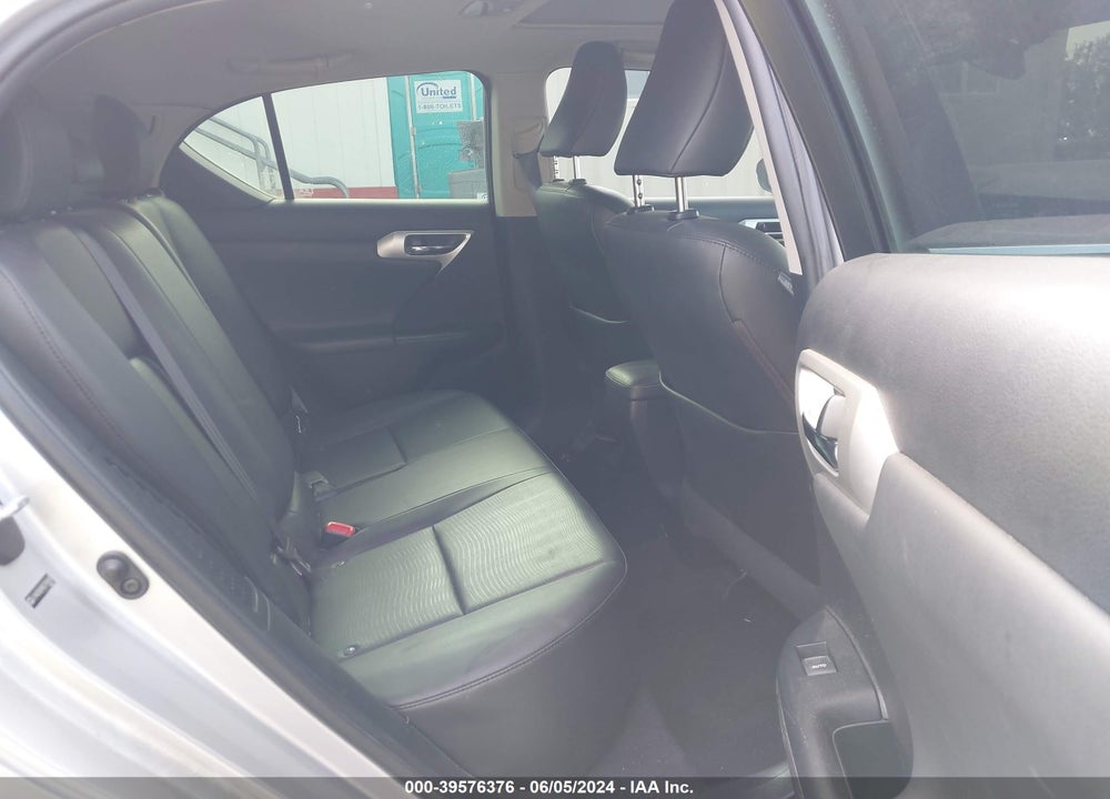 2013 LEXUS CT 200H VIN: JTHKD5BH9D2158682