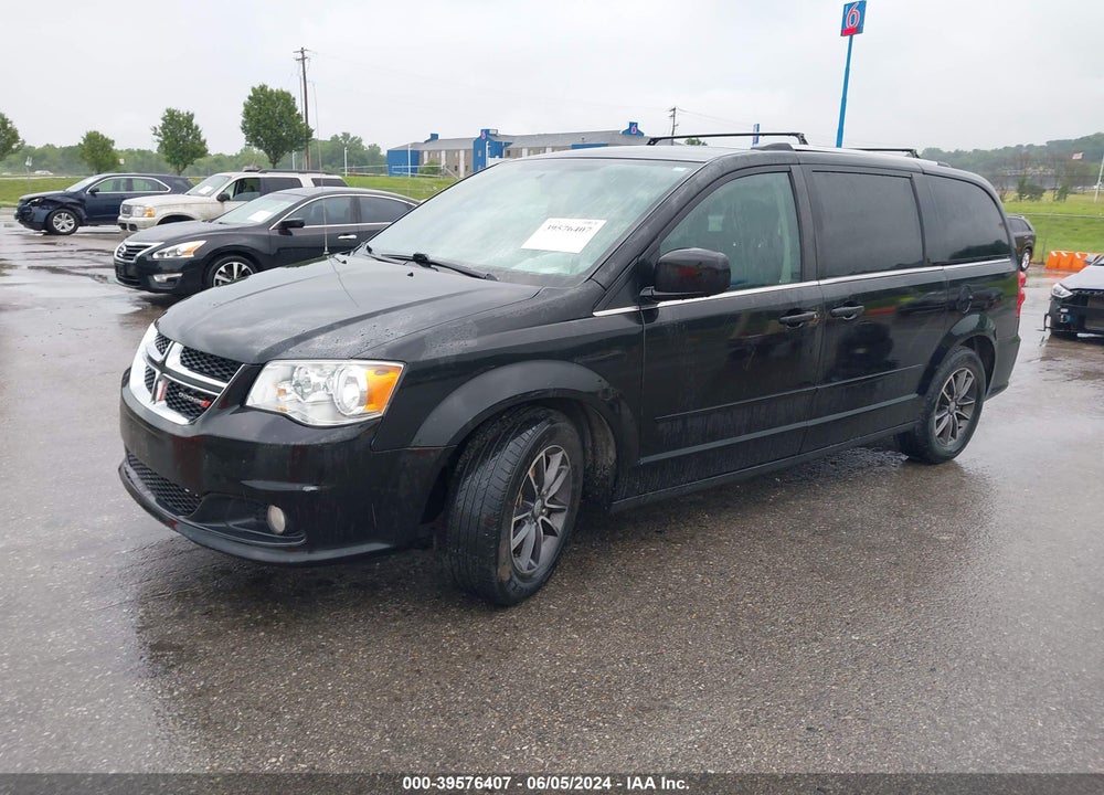 2017 DODGE GRAND CARAVAN SXT VIN: 2C4RDGCG3HR573649