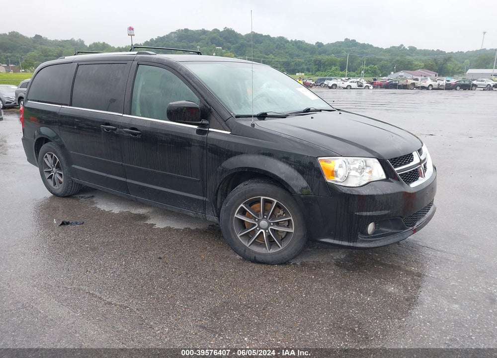 2017 DODGE GRAND CARAVAN SXT VIN: 2C4RDGCG3HR573649
