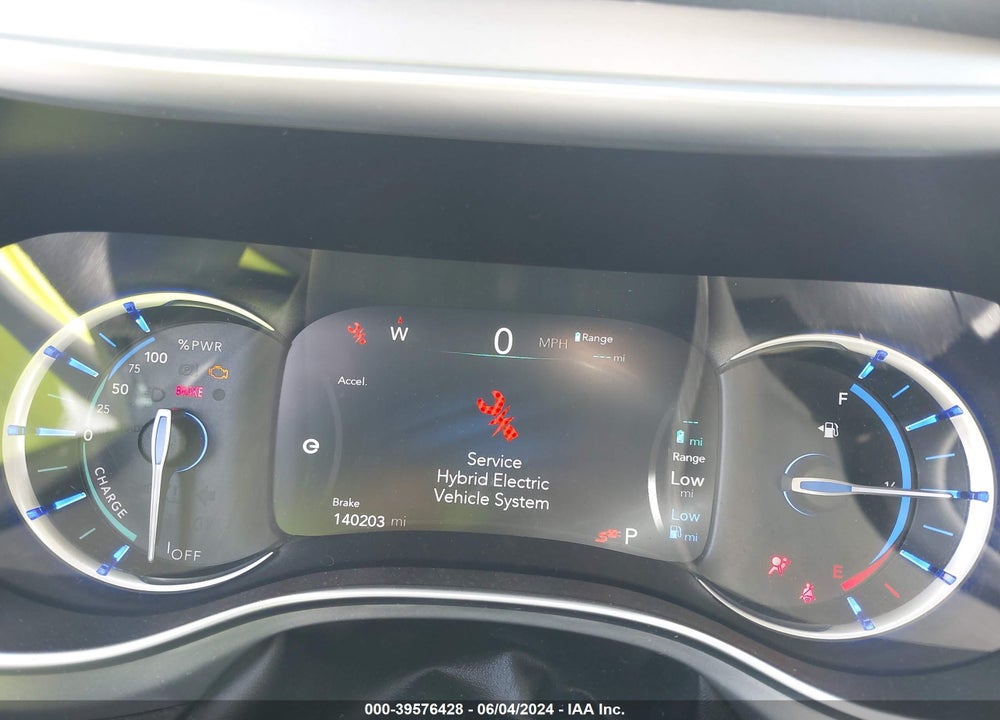 2018 CHRYSLER PACIFICA HYBRID LIMITED VIN: 2C4RC1N70JR133620