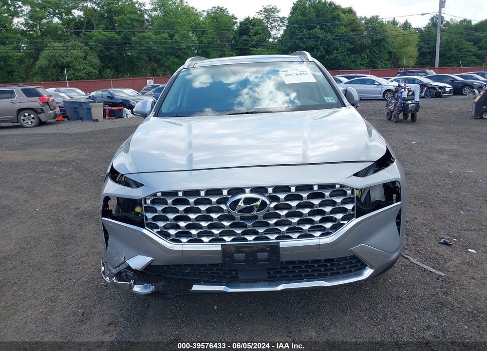 2022 HYUNDAI SANTA FE SEL VIN: 5NMS3DAJ6NH383447