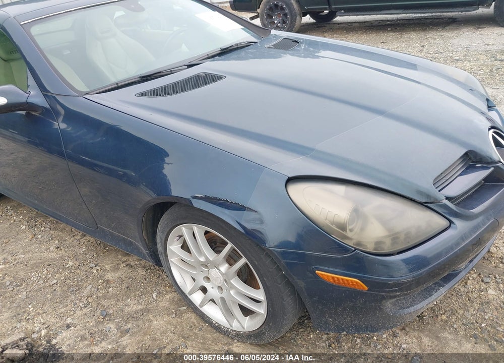 2007 MERCEDES-BENZ SLK 280 VIN: WDBWK54F97F159895
