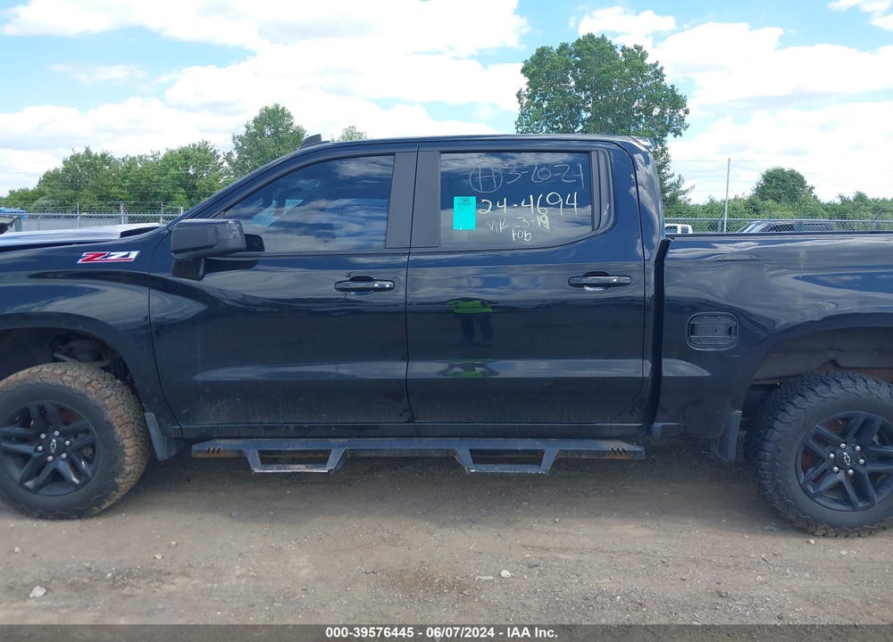 2019 CHEVROLET SILVERADO 1500 LT TRAIL BOSS VIN: 3GCPYFED2KG126655