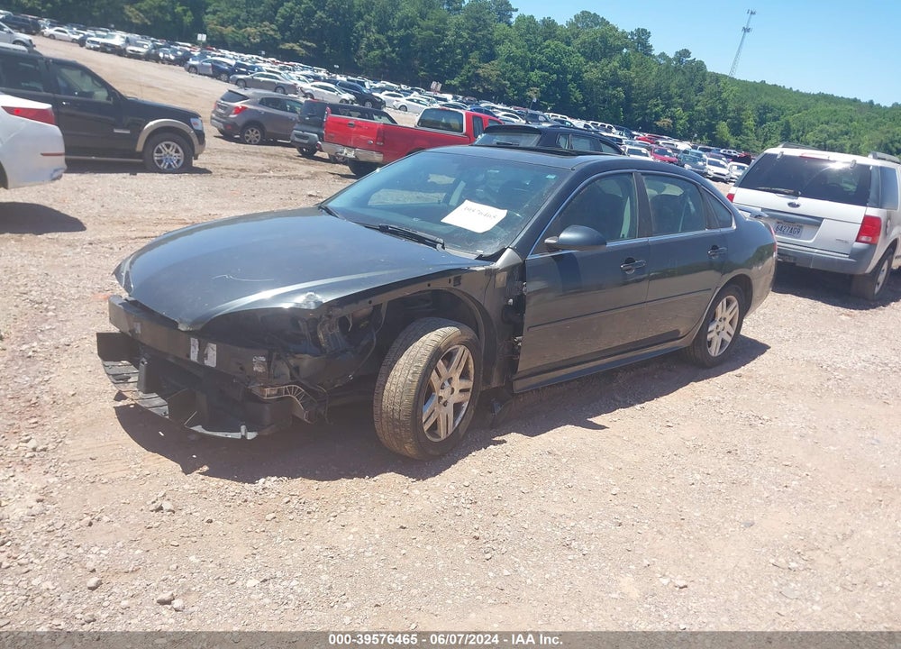 2013 CHEVROLET IMPALA LT VIN: 2G1WG5E37D1186418
