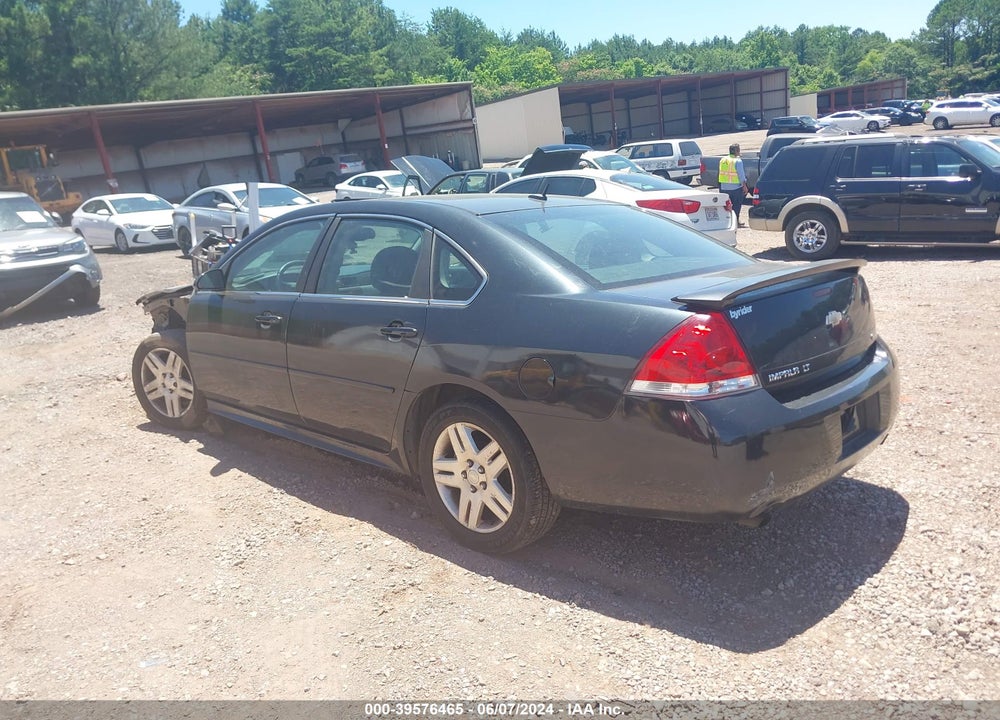 2013 CHEVROLET IMPALA LT VIN: 2G1WG5E37D1186418