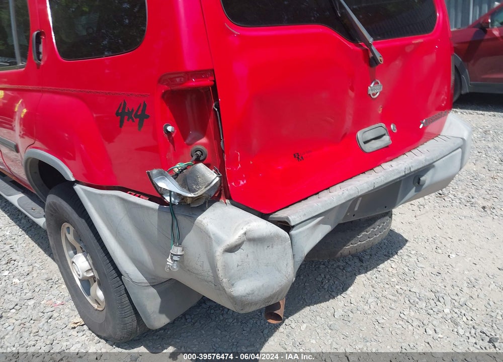 2000 NISSAN XTERRA SE/XE VIN: 5N1ED28Y8YC594925