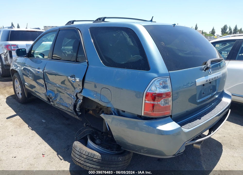 2006 ACURA MDX VIN: 2HNYD18916H524188