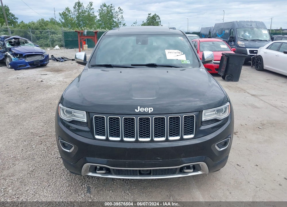2015 JEEP GRAND CHEROKEE OVERLAND VIN: 1C4RJFCGXFC768396