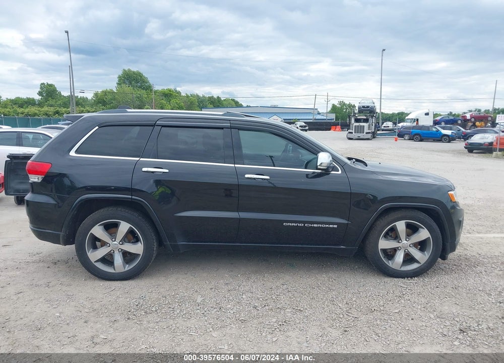 2015 JEEP GRAND CHEROKEE OVERLAND VIN: 1C4RJFCGXFC768396