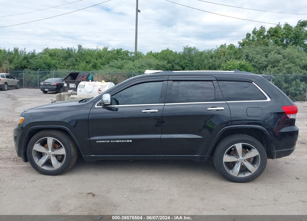 2015 JEEP GRAND CHEROKEE OVERLAND VIN: 1C4RJFCGXFC768396