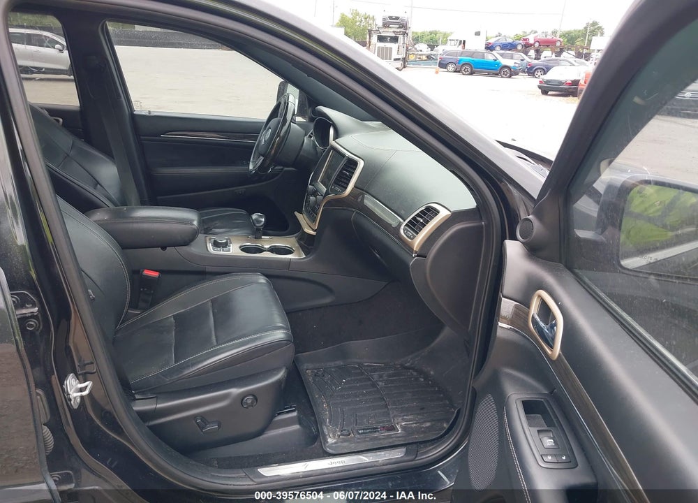 2015 JEEP GRAND CHEROKEE OVERLAND VIN: 1C4RJFCGXFC768396