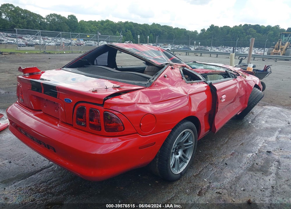 1995 FORD MUSTANG COBRA SVT VIN: 1FALP42D3SF213496