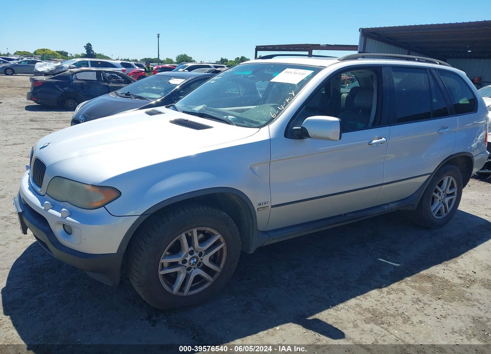 2006 BMW X5 3.0I VIN: 5UXFA13516LY42548