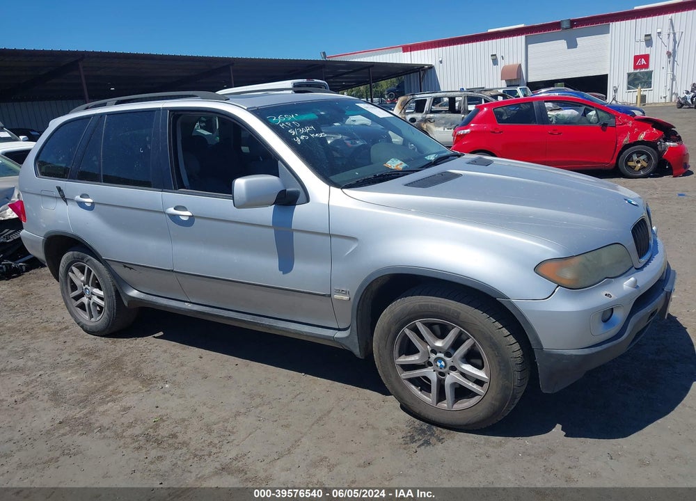 2006 BMW X5 3.0I VIN: 5UXFA13516LY42548