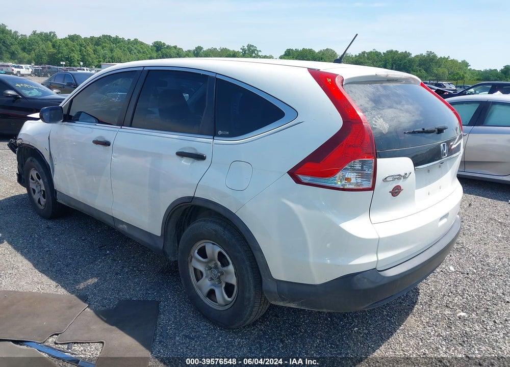 2012 HONDA CR-V LX VIN: 5J6RM4H31CL047732
