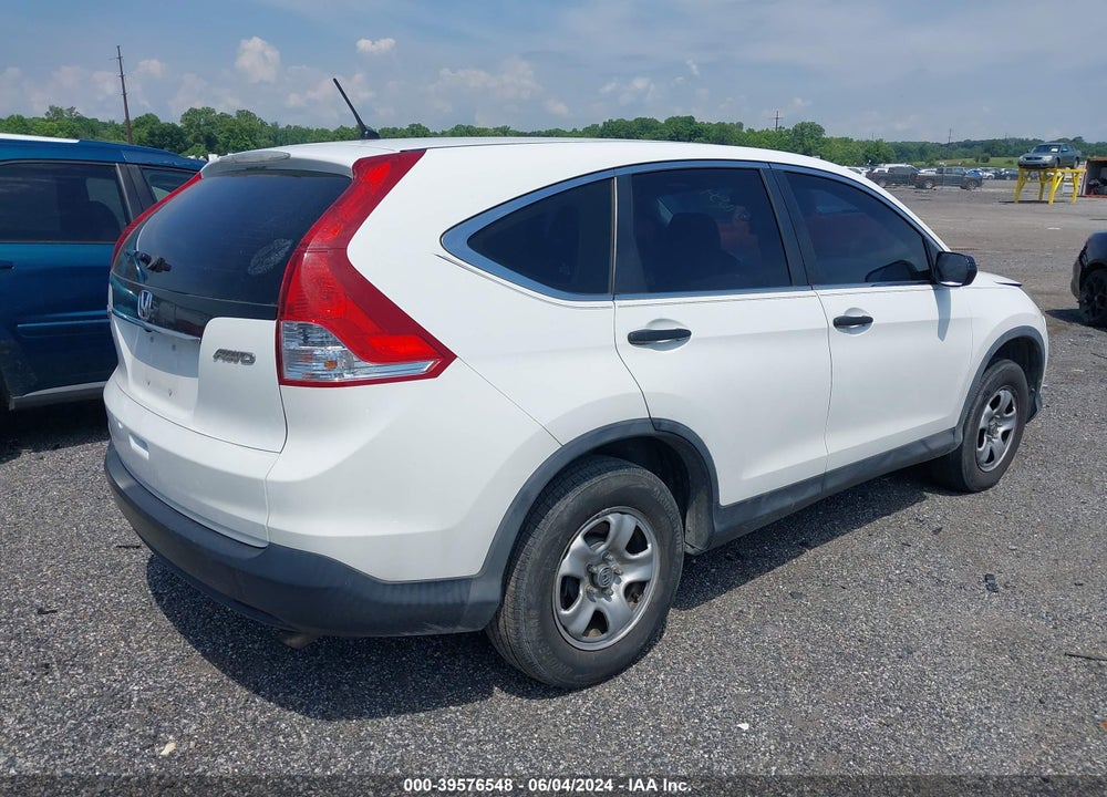 2012 HONDA CR-V LX VIN: 5J6RM4H31CL047732