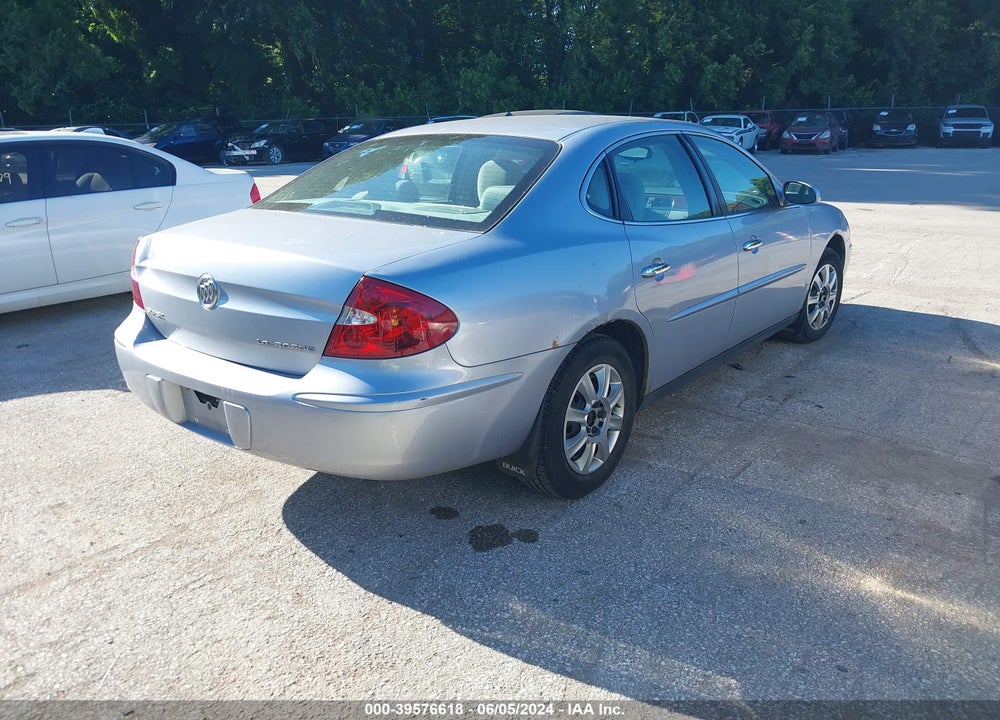 2005 BUICK LACROSSE CX VIN: 2G4WC532X51327492