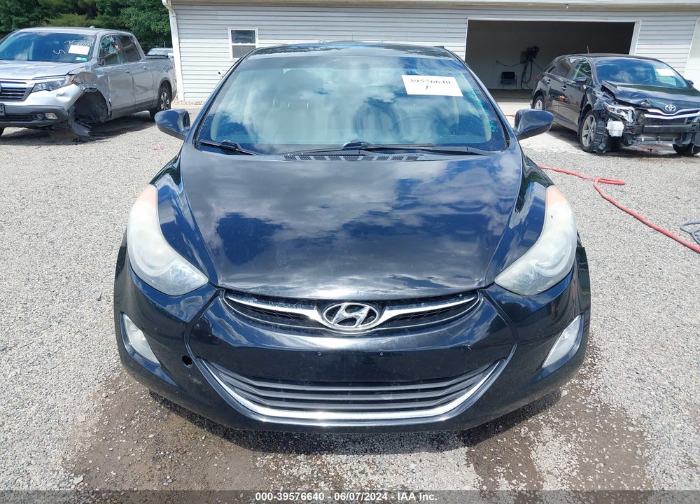 2013 HYUNDAI ELANTRA GLS VIN: 5NPDH4AE8DH339710