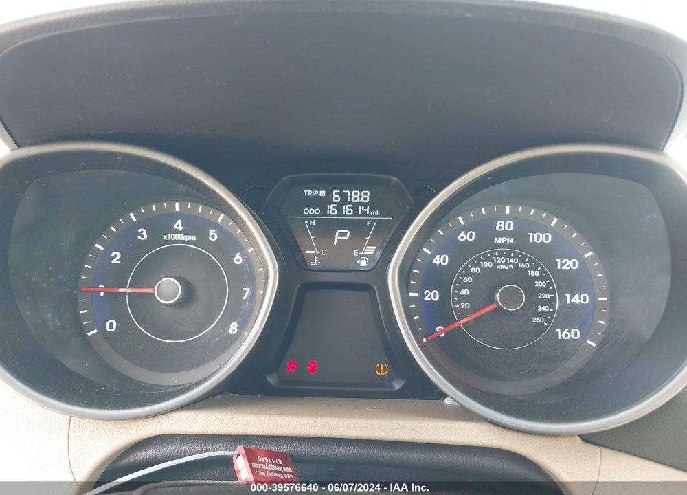 2013 HYUNDAI ELANTRA GLS VIN: 5NPDH4AE8DH339710