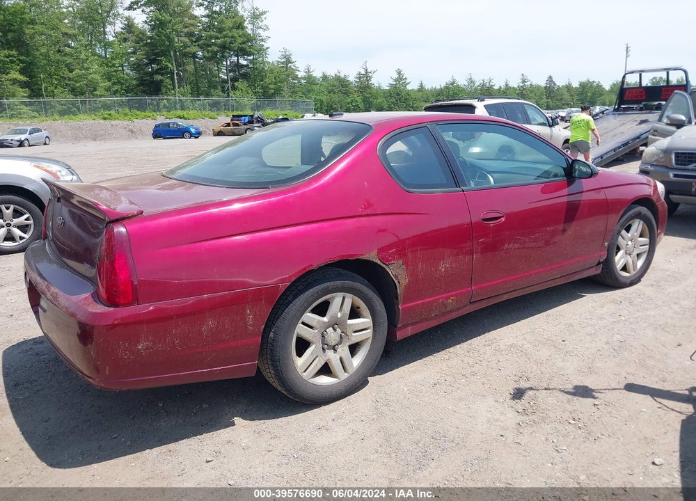 2007 CHEVROLET MONTE CARLO LT VIN: 2G1WK15N879327897