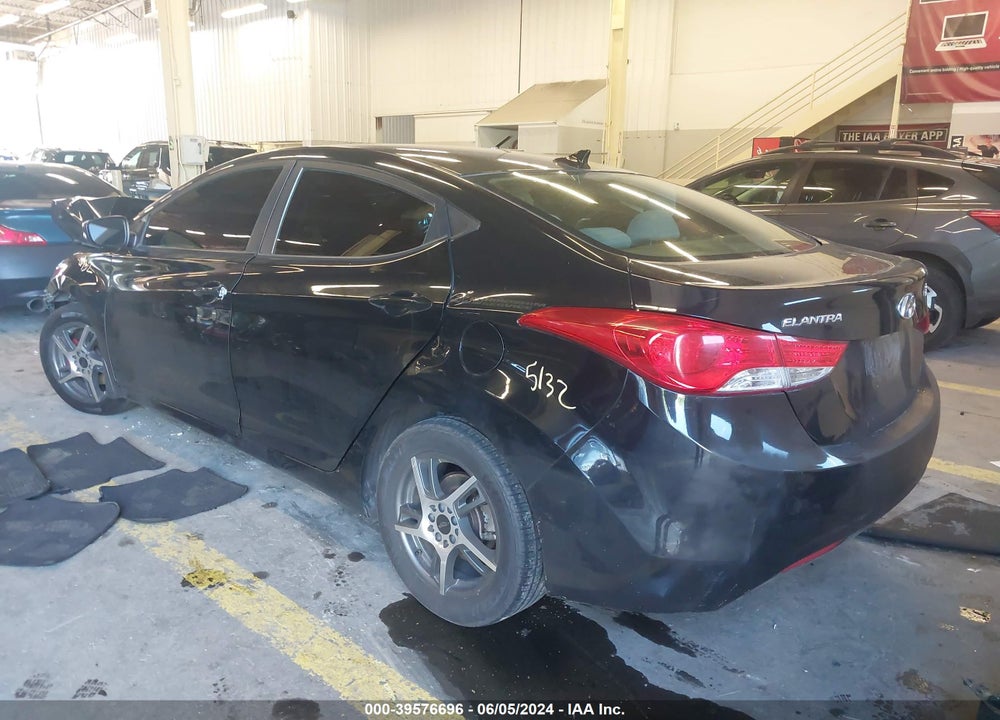 2013 HYUNDAI ELANTRA GLS VIN: 5NPDH4AE3DH326508