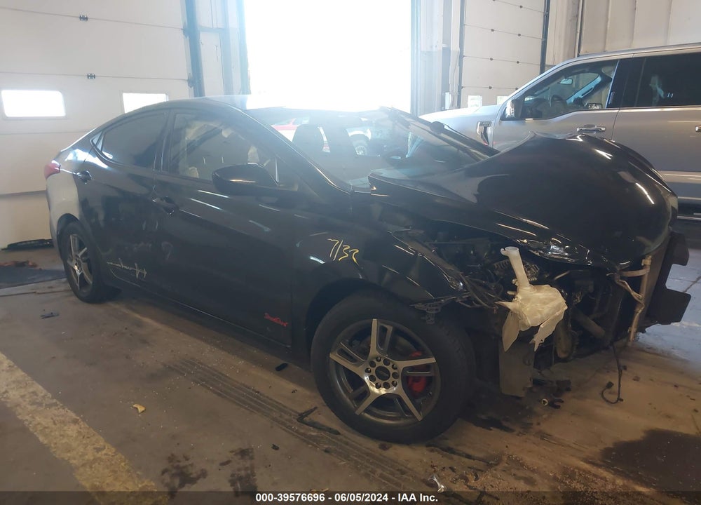 2013 HYUNDAI ELANTRA GLS VIN: 5NPDH4AE3DH326508