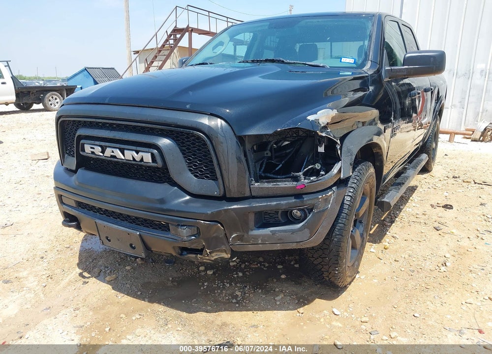 2019 RAM 1500 CLASSIC WARLOCK QUAD CAB 4X2 6'4 BOX VIN: 1C6RR6GT1KS697483
