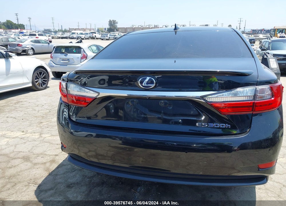 2016 LEXUS ES 300H VIN: JTHBW1GG5G2109499