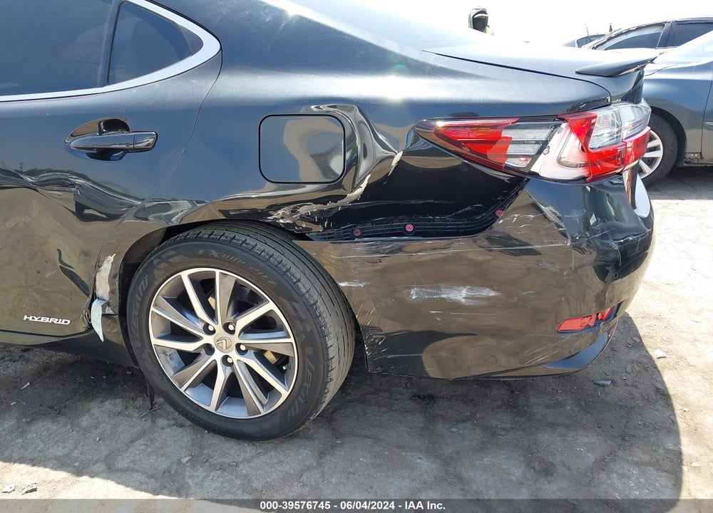 2016 LEXUS ES 300H VIN: JTHBW1GG5G2109499
