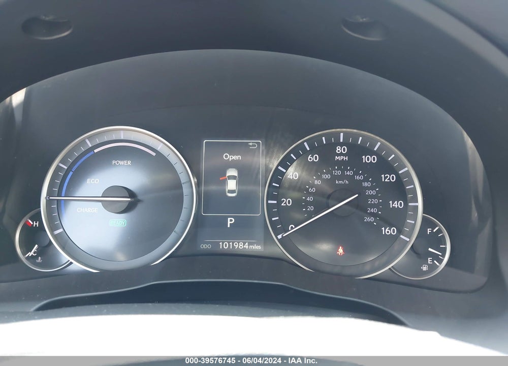 2016 LEXUS ES 300H VIN: JTHBW1GG5G2109499
